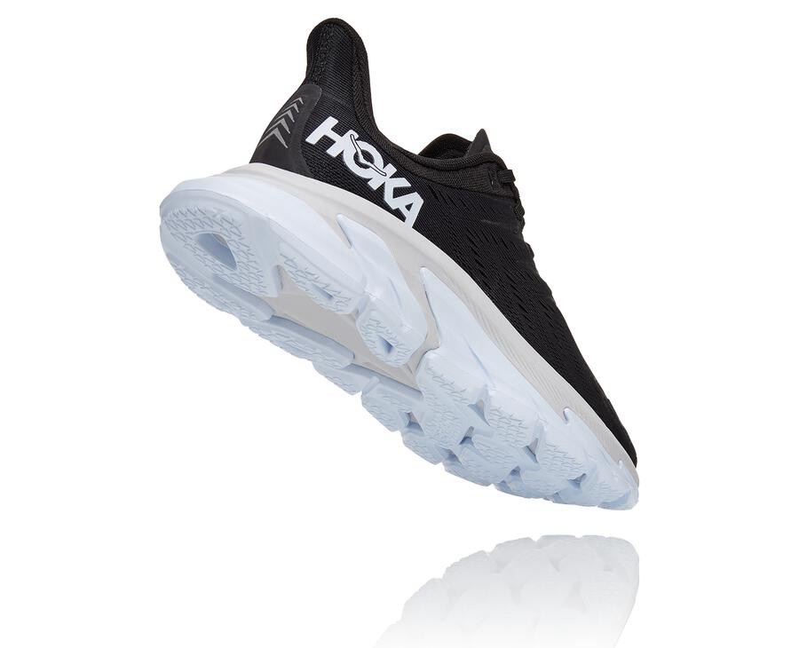 Tenis Hoka One One Mujer Negros/Blancos - Clifton Edge - NZYG97312